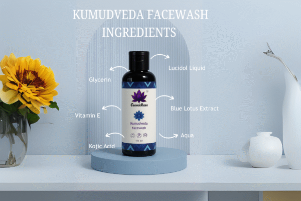 KumudVeda Face wash (Blue Lotus) - Image 2