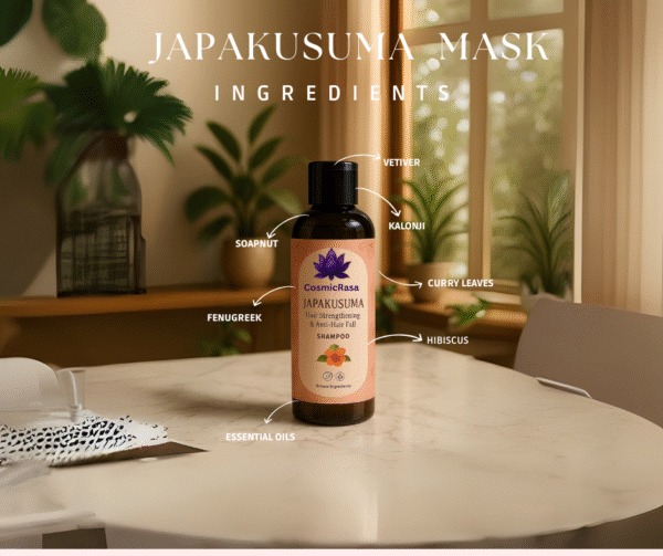 Japakusuma Hair Strengthening & Anti-Hair fall Mask (Hibiscus) - Image 2