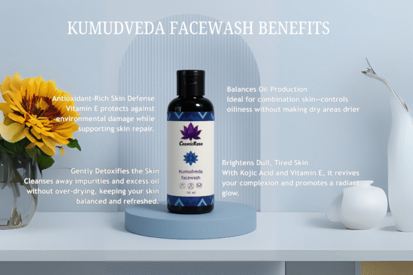 KumudVeda Face wash (Blue Lotus) - Image 3
