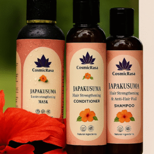 Japakusuma Hair Strengthening & Anti-Hairfall Combo ( Mask, Shampoo, Conditioner)